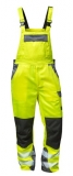 Kalhoty laclové výstražné žluté/šedé 22738