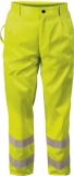 Kalhoty do pasu výstražné žluté 22704