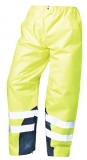 Kalhoty do pasu vodoodpudivé výstražné žluté 23551