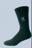 Ponožky Nordpol s výšivkou zelené 77131