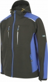 Softshellová bunda s kapucí Goodyear černá/modrá 88014