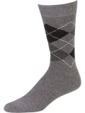 Ponožky Nordpol Argyle šedé 77805