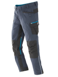 Kalhoty stretch anthracit/modré 20589 - 6438