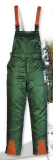 Kalhoty lesnické protipořezové zelené 95052