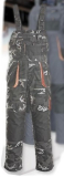 TTJ Kalhoty laclové camouflage/černé/oranžové 3229 - 6210