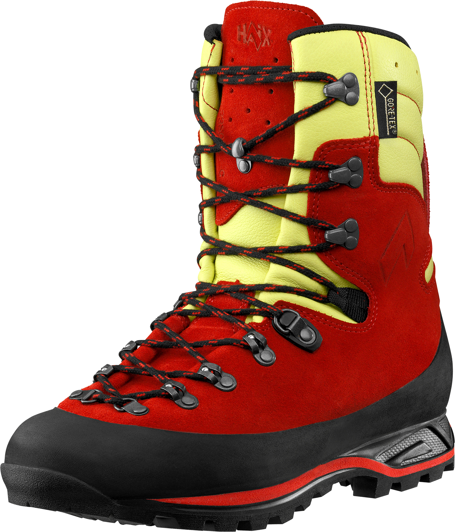 Haix Nature Trace GTX červený/žlutý/černý 58502
